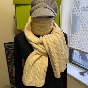 Cableknit Scarf